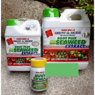 Phân bón lá grow more root plex seaweed extract 1 lít - chiết xuất từ rong biển usa 100%