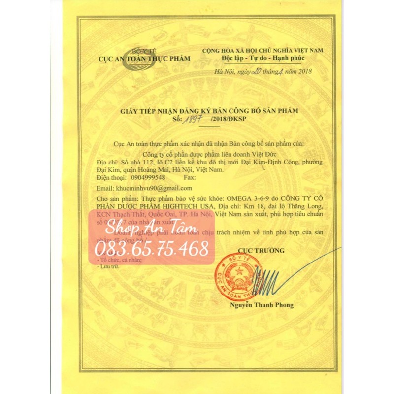 Viên dầu cá Omega 3 6 9 Fish oil Bổ não, sáng mắt, khỏe mạnh tim mạch, tăng cường trí nhớ  Hộp 100 viên