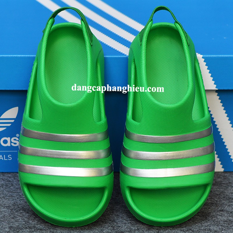 Sandal Adidas Adilette Play Infant Bright chính hãng xanh bạc