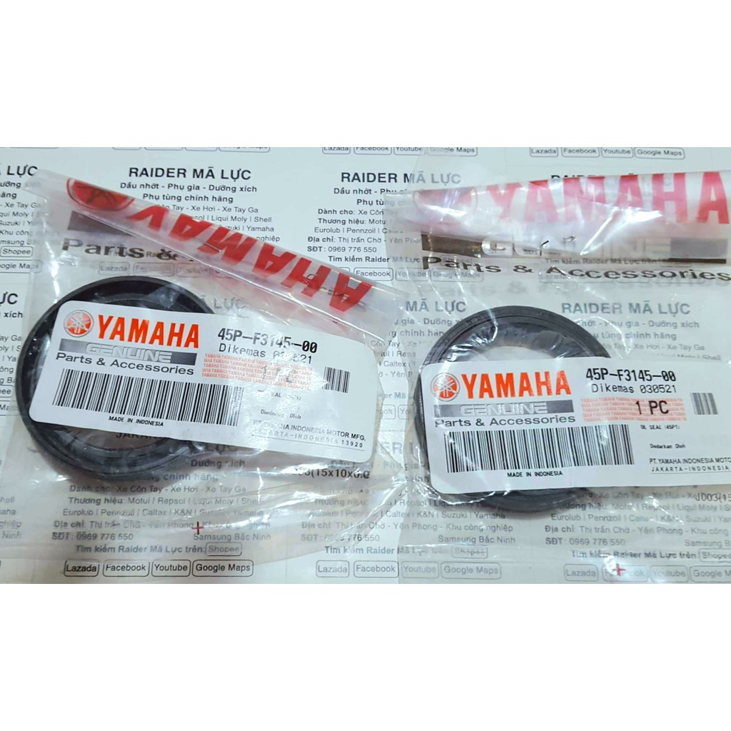 Phớt dầu phuộc trước R3 MT03 nhập khẩu Indo chính hãng Yamaha