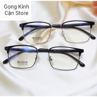 Gọng Kính Cận Kính Mát Giả Cận Nam Nữ Fom Mắt Vuông