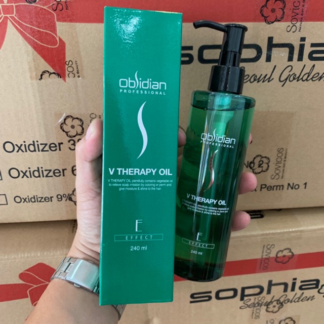 🇰🇷Obsidian-KOREA🇰🇷Keratin Therapy Oil Obsidian - phục hồi tóc hư tổn