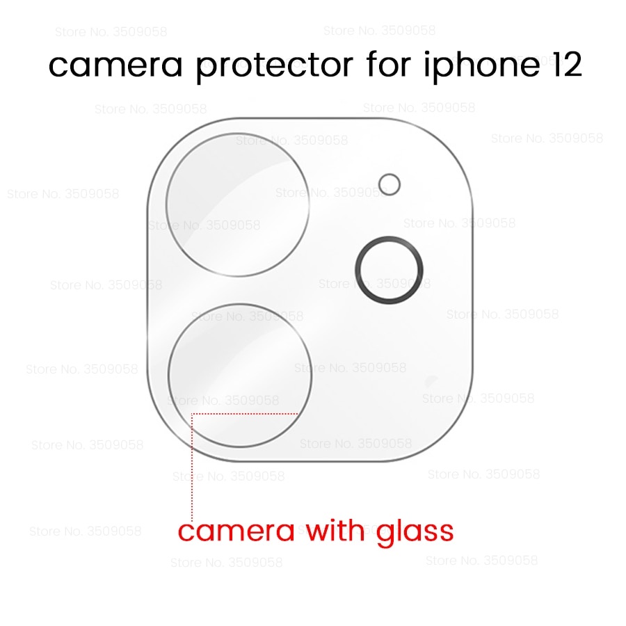 Kính cường lực bảo vệ camera sau điện thoại thích hợp cho iPhone 13 12 11 Pro Max