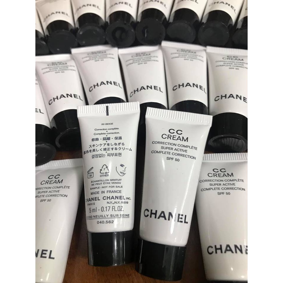 Kem trang điểm Chanel CC Cream unbox