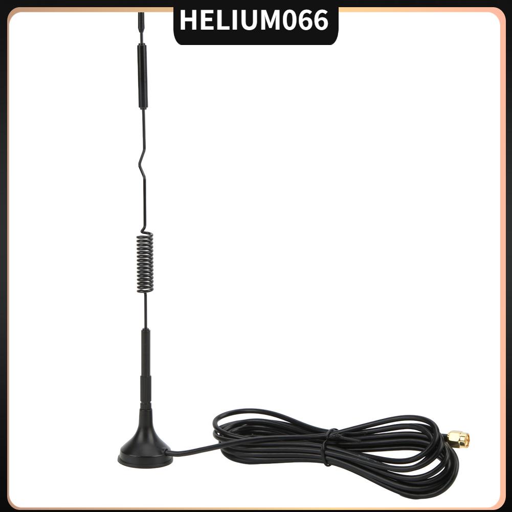 Helium066 Ăng-ten cốc hút Độ lợi cao 5G / 4G 3G 2G NB ‑ loT Băng tần đầy đủ 15dbi UWB cơ sở từ tính cho Bộ định tuyến nhà thông minh DTU