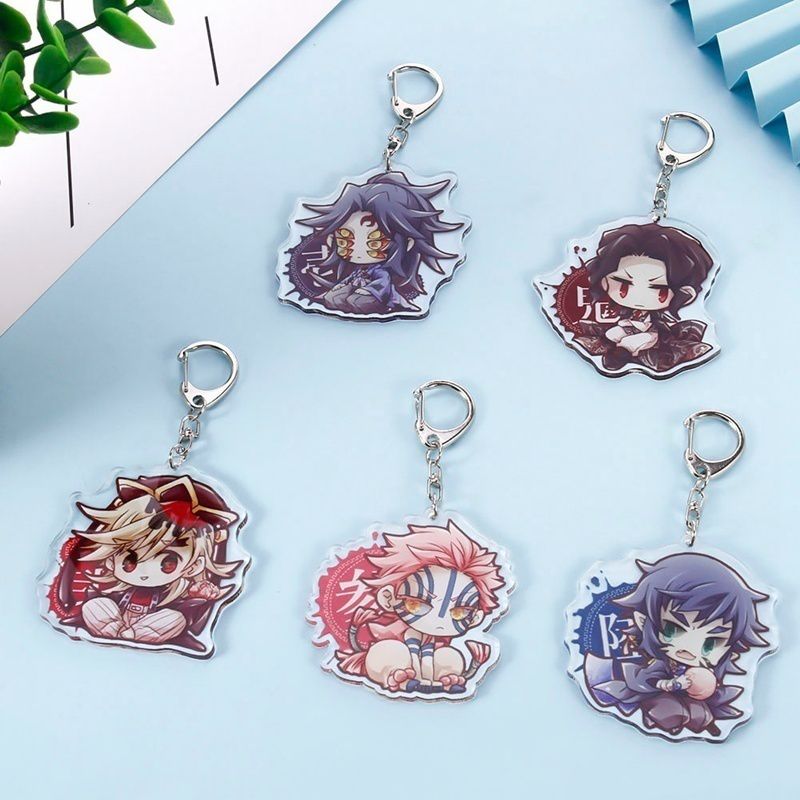 Móc Khóa Gắn Hình Các Nhân Vật Phim Hoạt Hình Kimetsu No Yaaiba