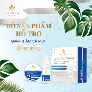 Combo hỗ trợ thâm và mụn halora
