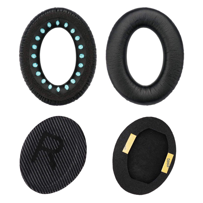 Vỏ Bọc Đệm Tai Nghe Bằng Vải Co Giãn Thoáng Khí Cho Bo-se QC35