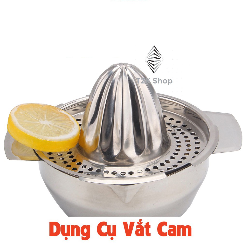 Vắt cam inox cao cấp bằng tay tiện dụng chất liệu inox dung tích 750ml - T2K Shop