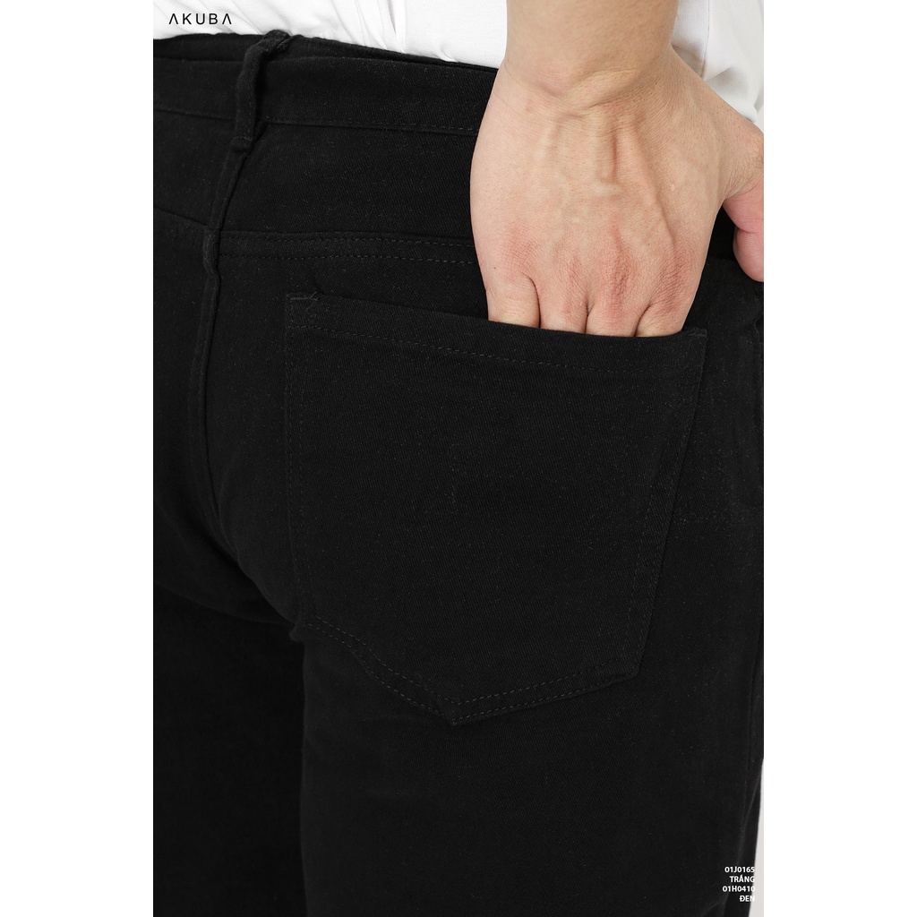 Quần kaki nam công sở Akuba form Regular thanh lịch 01H0410