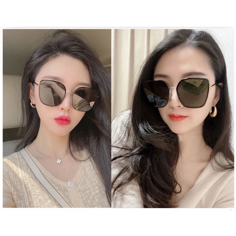 Kính Mát Gọng Vuông Chống Tia UV Cao Cấp Thời Trang Hàn Quốc