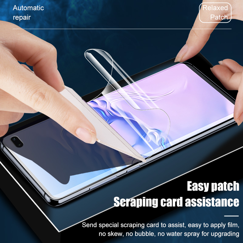 Miếng Dán Bảo Vệ Màn Hình Hd Cho Samsung S9 S8 S10 Plus S10E S7 Edge / Galaxy Note 10 Plus 9 8