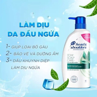 Dầu gội Head&Shoulders Bạc hà 850ml