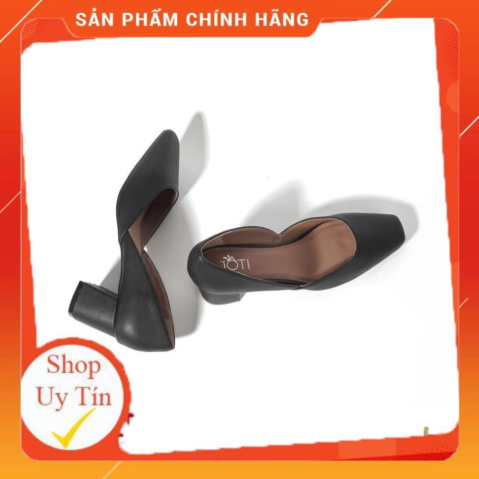 Giày Nữ Cao Cấp❤️ JOTI Giày Cao Gót Nữ Diane 3268VN5 2021 Mũi Vuông Khoét Eo Đế Trụ 5cm . ❤️ i1