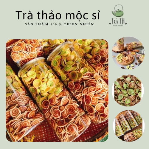 Bánh tai heo nhí mix 3 vị lon 330g bánh giòn rụm thơm ngon _ trathaomocsi