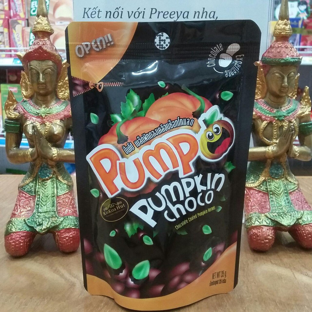 Date 2019 Socola bọc hạt bí Thái lan 35gr