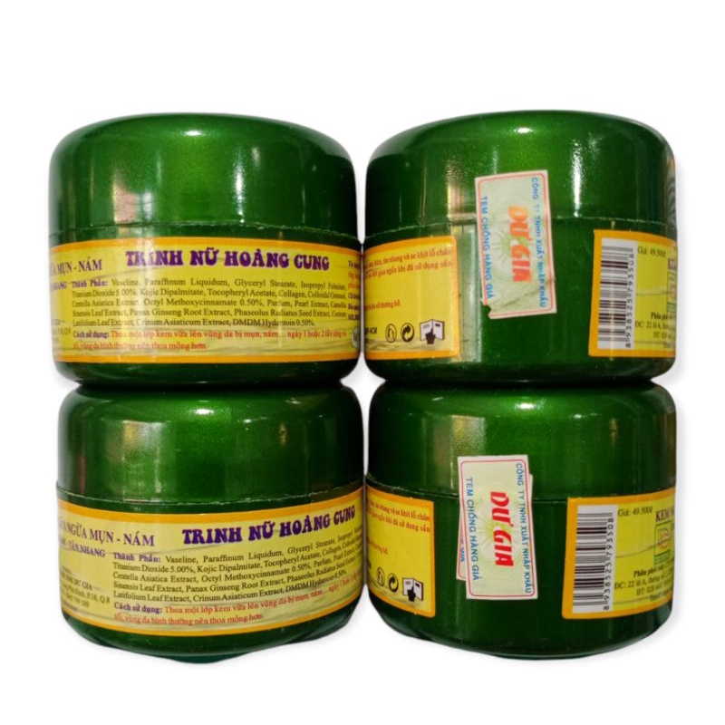 Kem Dưỡng Trắng Da Trinh Nữ Hoàng Cung Tem Dư Da