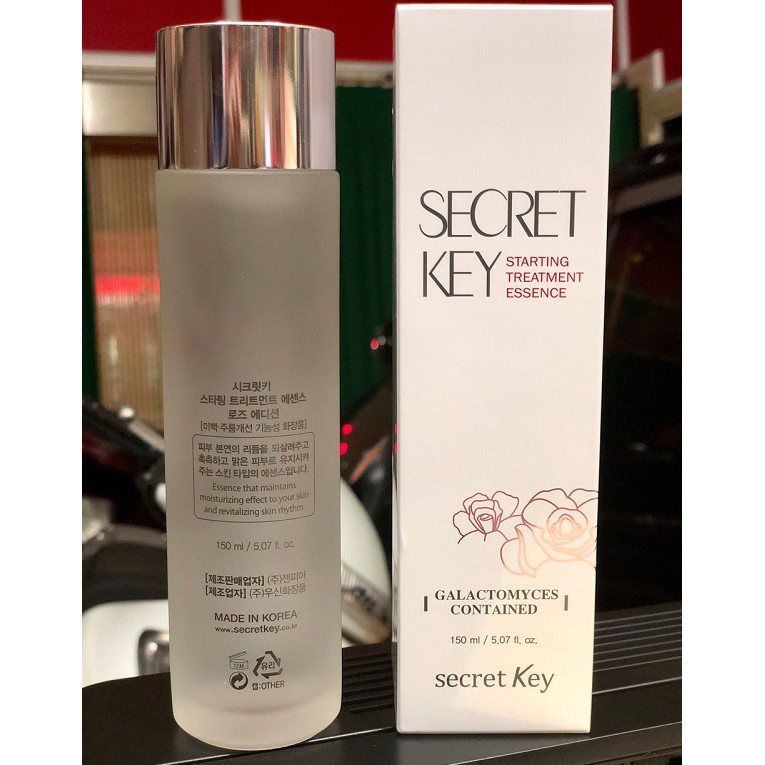 (Nước thần) Tinh chất dưỡng trắng da chống lão hóa Secret Key Starting Treatment Essence 150ml