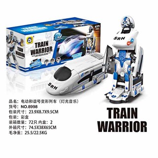 Tàu chạy pin biến hình thành robot