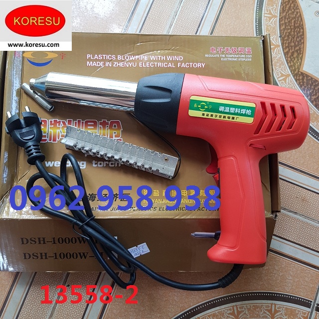 Máy khò nhiệt cầm tay, máy thổi nhiệt hơi nóng, máy thổi hơi nóng hàn nhựa 500w, 700w, 1000w.