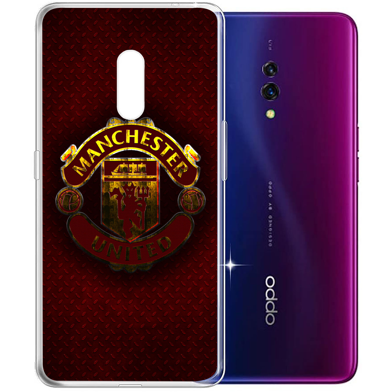 Ốp Điện Thoại Silicon Mềm In Logo Câu Lạc Bộ Bóng Đá Manchester United Cho Xiaomi Redmi Note 8 7 6 5 Plus Pro 8a