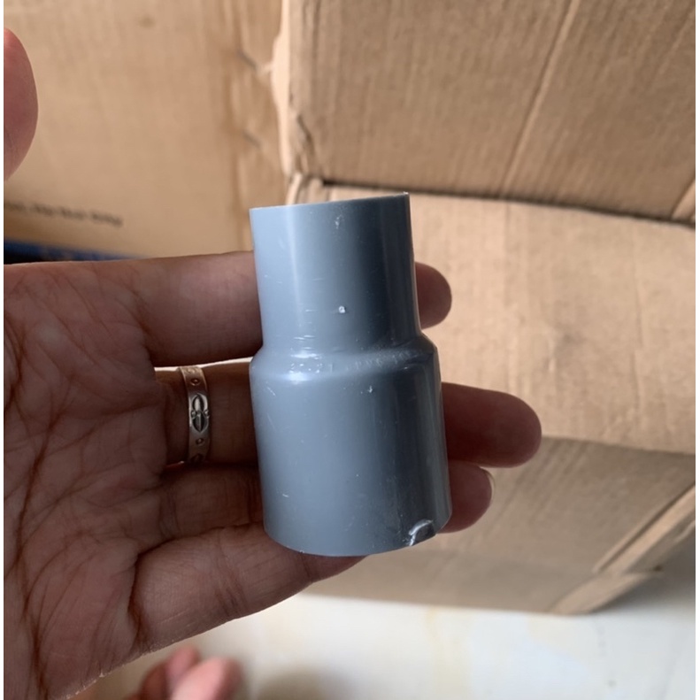 Côn thu, tê thu 21/27, 34/21, 34/27 nhựa pvc Tiền Phong
