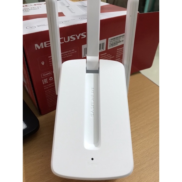 Thiết bị kích sóng wifi MERCURYS 3 râu MW300RE repeater mở rộng sóng wifi lên đến 300Mp chính hãng