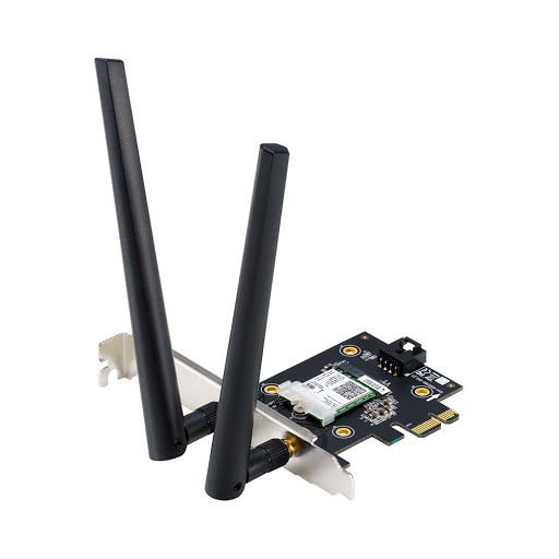 Card Mạng Wifi Asus PCE-AX3000 PCI-e a/b/g/n/ax3000 2.4GHz/5GHz - Hàng Chính Hãng