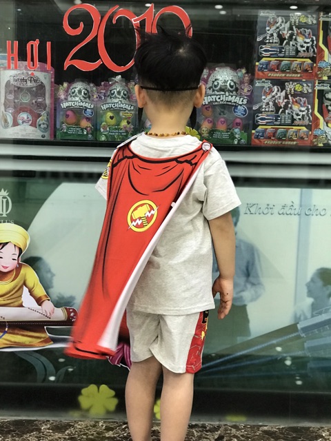 Bộ quần áo Thần Sấm Thor cho bé trai ( có hình chụp thật sản phẩm )
