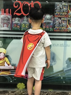 Bộ quần áo Thần Sấm Thor cho bé trai ( có hình chụp thật sản phẩm )