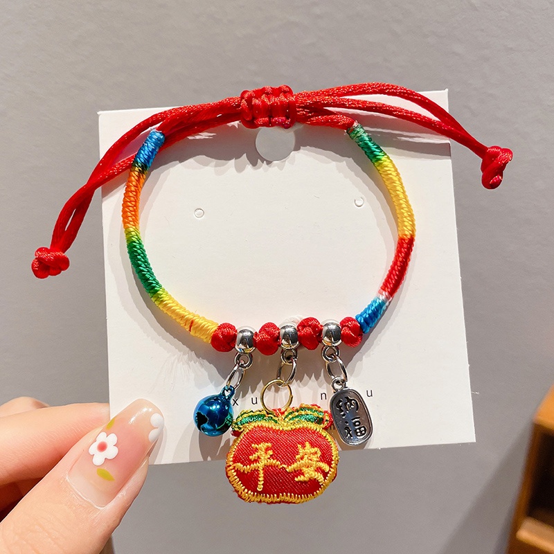 Túi Thơm Đeo Tay Thêu Họa Tiết Rồng Nhiều Màu Handmade