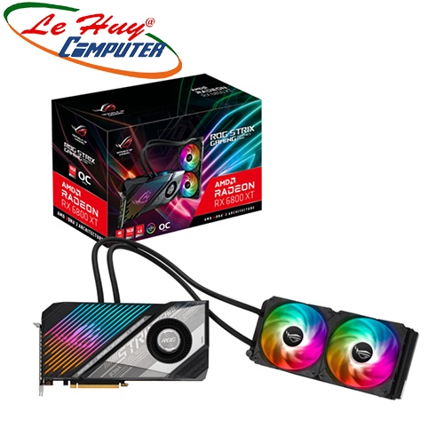 Card màn hình - VGA Asus ROG Strix LC Radeon RX 6800 XT O16G Gaming (ROG-STRIX-LC-RX6800XT-O16G-GAMING)