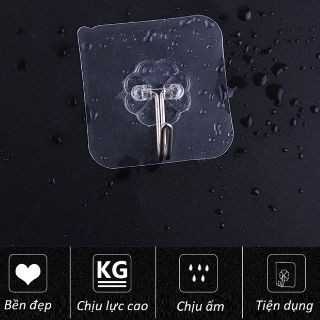 Combo 5 móc dán tường chịu lực ghome