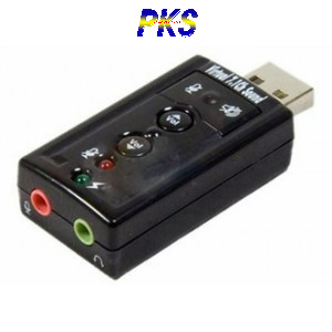 USB Sound kết nối Âm Thanh 3D 7.1