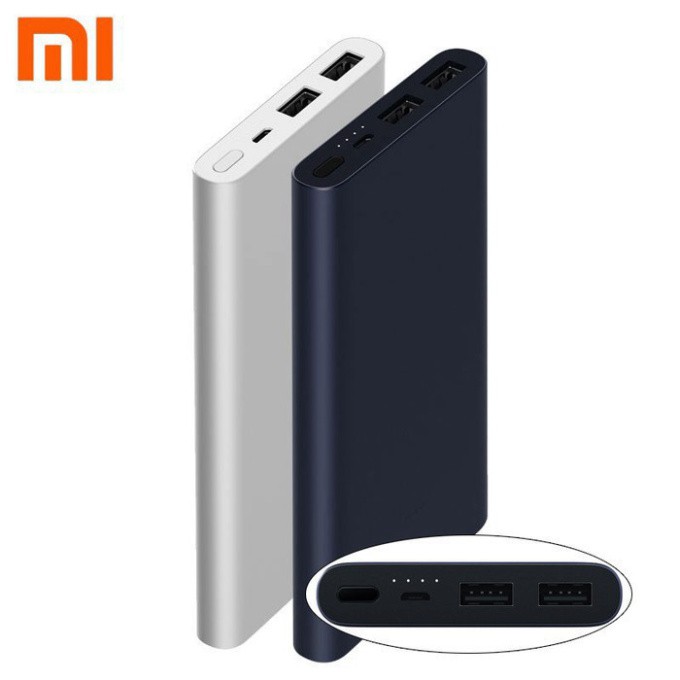 KL19 Sạc Dự Phòng 2 Cổng Usb 10000mAh XiaoMi Gen 2S 2018