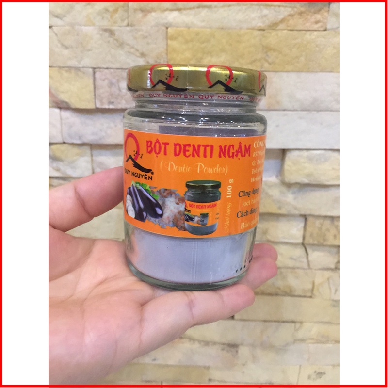 Bột Denti Ngậm Quy Nguyên Thầy Tuệ Hải Chùa Long Hương 100g