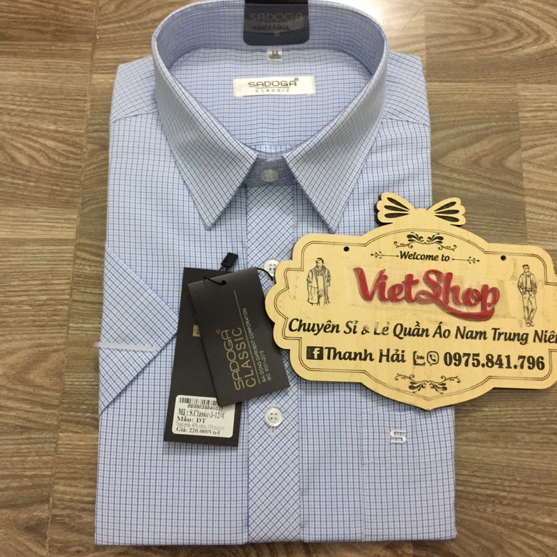Áo sơ mi hoạ tiết cộc tay nam trung niên( nhiều mẫu) | BigBuy360 - bigbuy360.vn