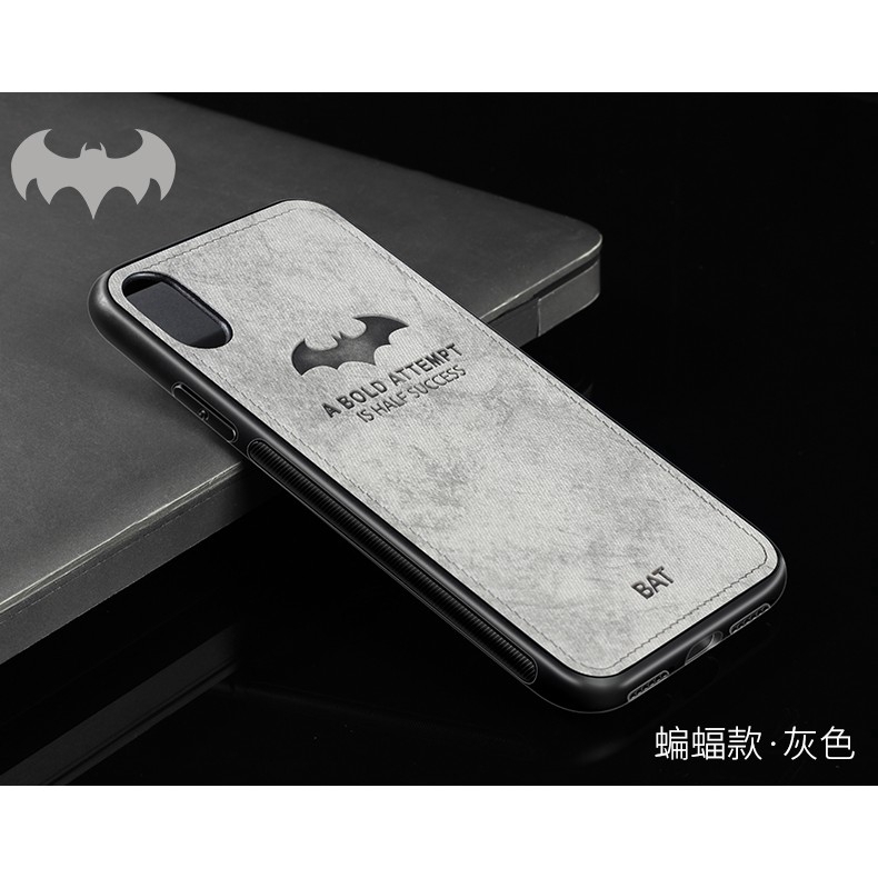 Ốp Lưng Mềm In Hình Batman Cho Điện Thoại Samsung S7 Edge S8 S9 Plus