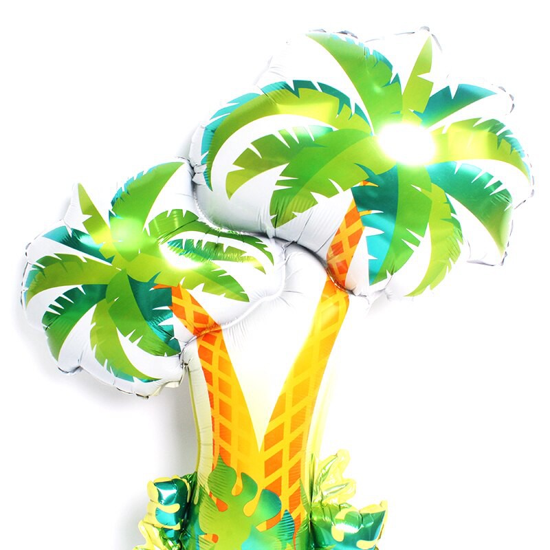 Bóng Tráng Nhôm Hình Cây Dừa Đôi Trang Trí Sinh Nhật