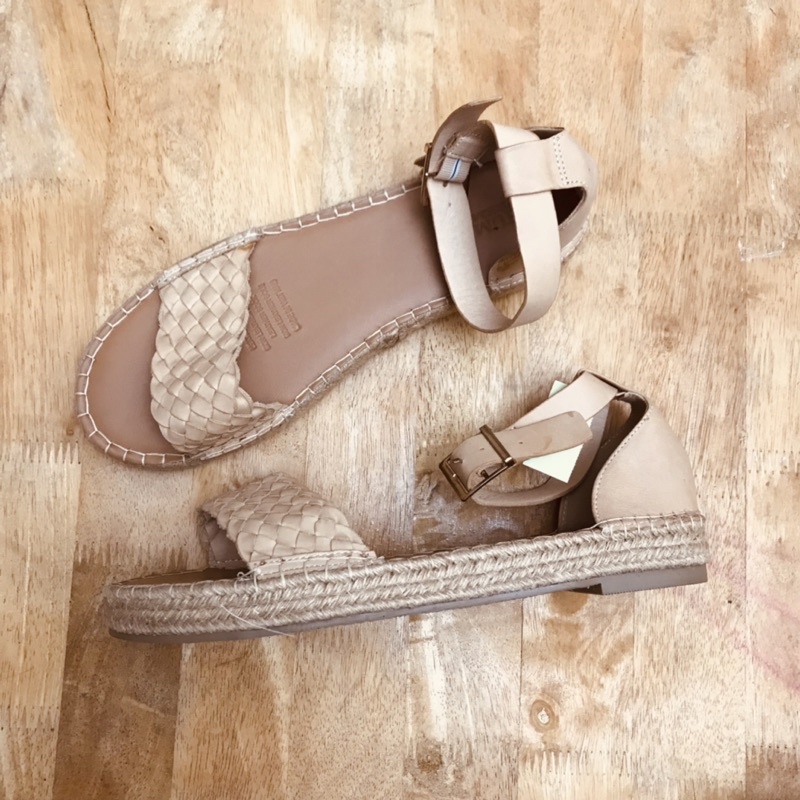 Sandal đế cói HUMAN xuất xịn