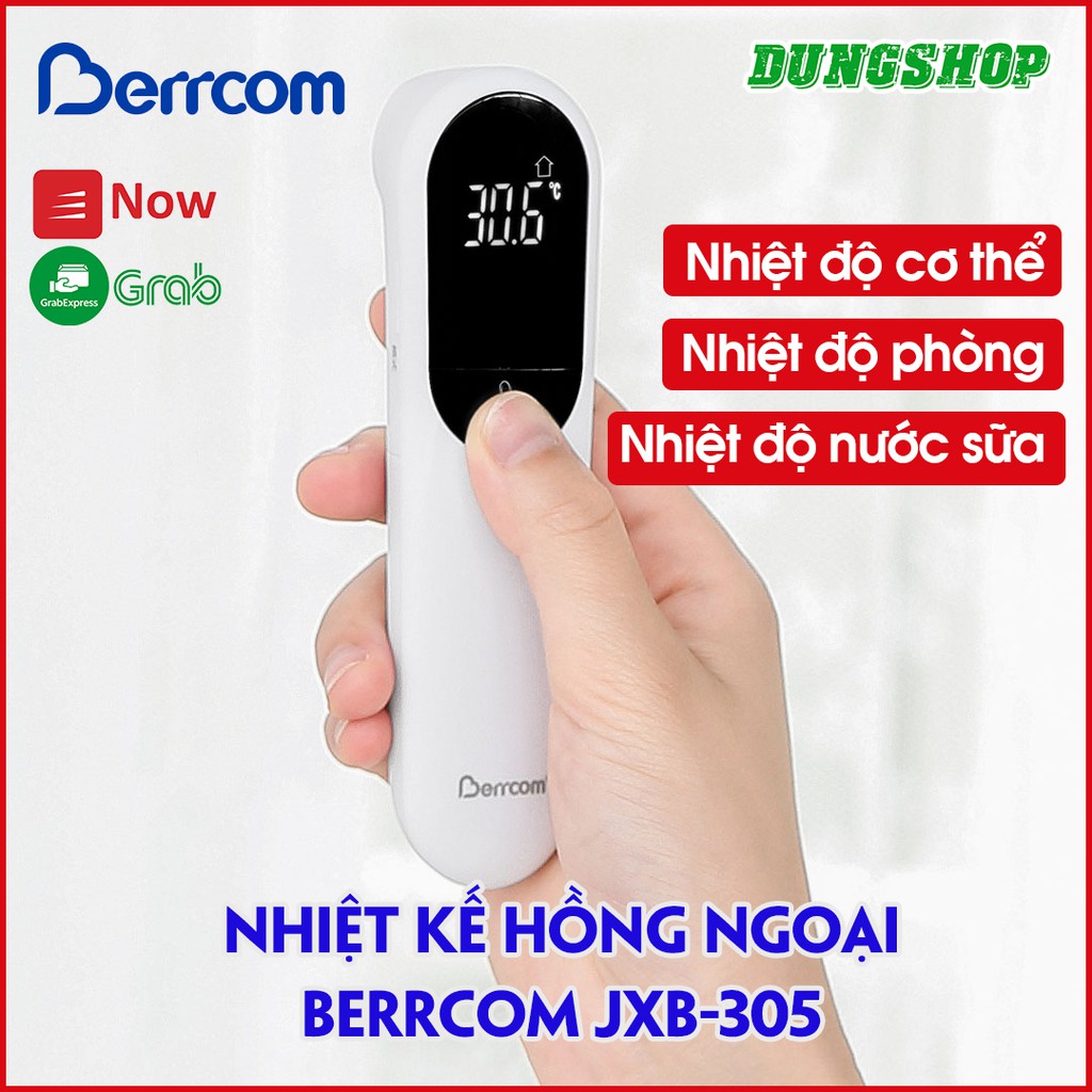 Nhiệt Kế Điện Tử Xiaomi MMC-W505 / Nhiệt kế hồng ngoại iHealth / Berrcom JXB-305