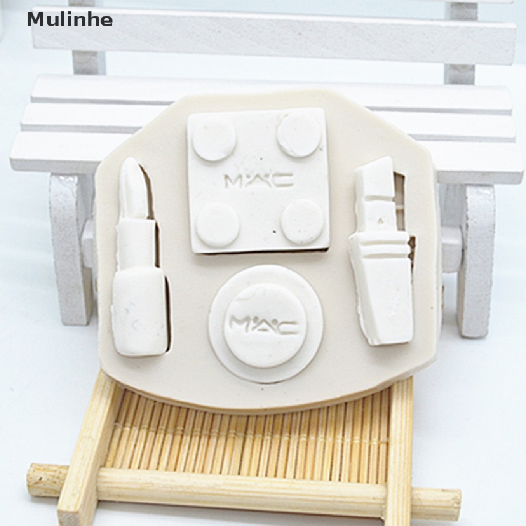 Khuôn Silicone Làm Bánh Kẹo Hình Thỏi Son 3D