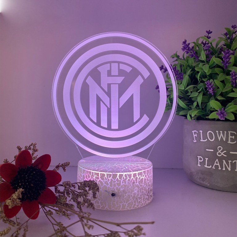 Đèn Ngủ 3D Led Logo CLB Bóng đá | 16 Màu + Remote | Đèn Led 3D trang trí phòng ngủ, để bàn, phòng làm việc