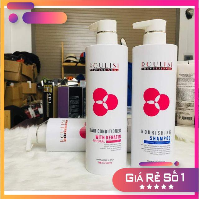 DẦU GỘI DƯỠNG SÂU, PHỤC HỒI ROULISI - 750ml x2chai PHẨM CHẤT Ý
