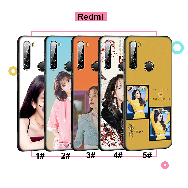 Ốp Lưng Mềm In Hình Ca Sĩ Lee Ji Eun Cho Xiaomi Redmi 9 / 9c / Note 7 / 6 / 5 Pro / 5a Prime