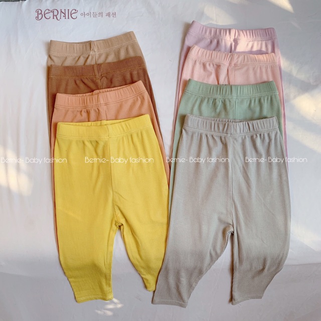 [RẺ VÔ ĐỊCH_CHÍNH HÃNG] Bộ cotton gân Hàn quốc BERNIER cho bé siêu mịn