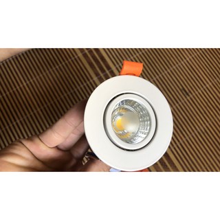 ĐÈN ÂM TRẦN LED lỗ 55mm mặt 65 (sử dụng cho lỗ 60)