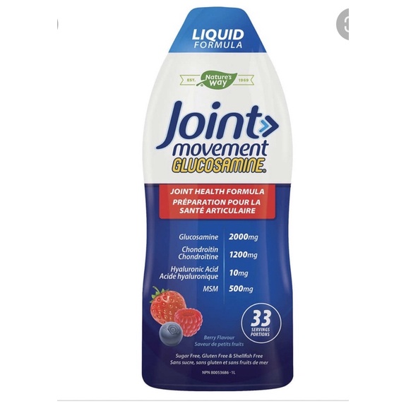 Glucosamine Joint Movement Dạng Nước Chai 1000ml