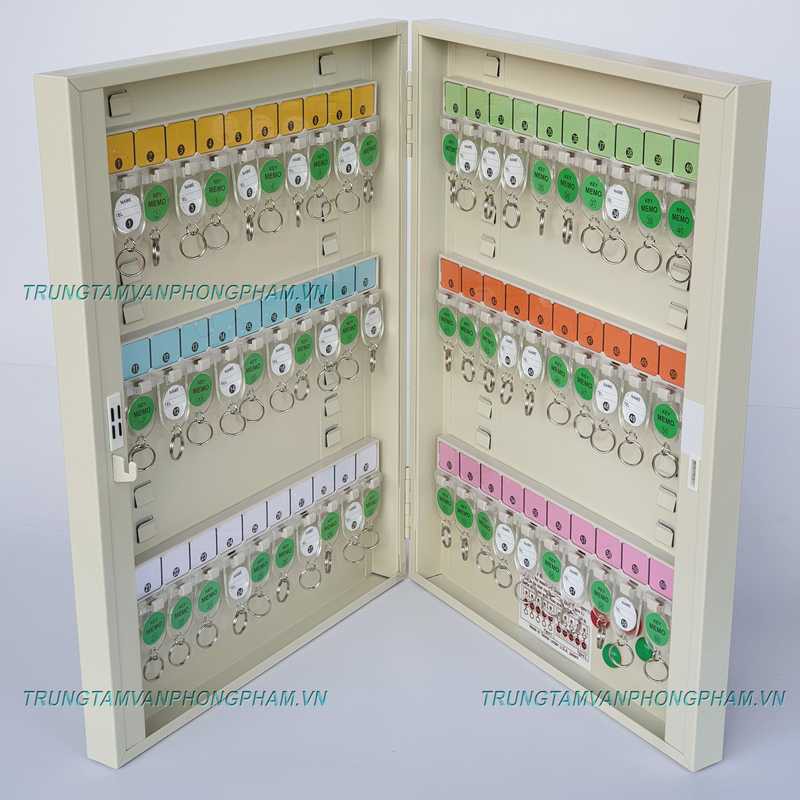 Tủ móc chìa khóa K60 chứa 60 móc được đánh số thứ tự