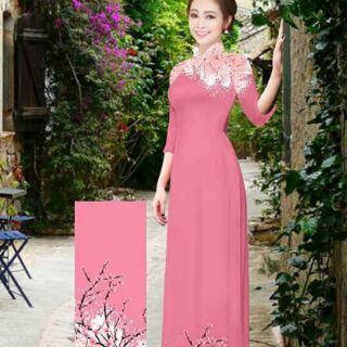 Vải áo dài mẫu mới